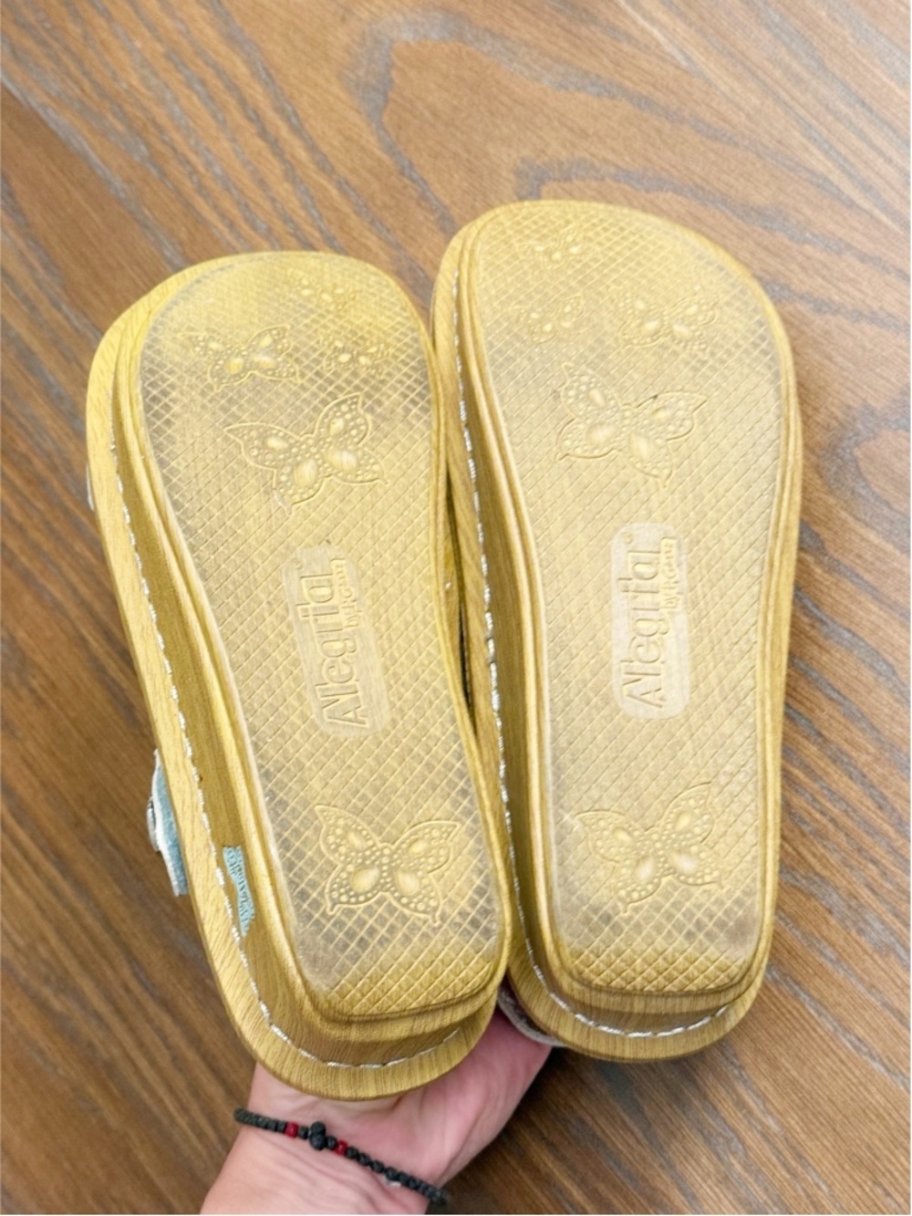 Alegria Leather Sandals with Adjustable Straps Kendra Impressionista size 7.5 - Picture 7 of 8